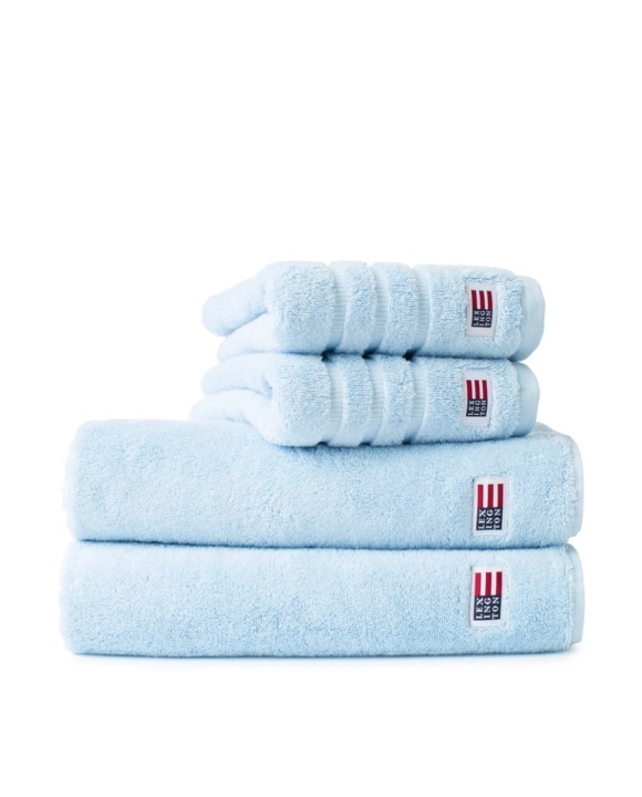 Handdukar, flera storlekar - cloud blue i gruppen Inredning / Textilier / Sängkläder & Handdukar hos Sommarboden i Höllviken AB (0002072-5155-cloud-blue)