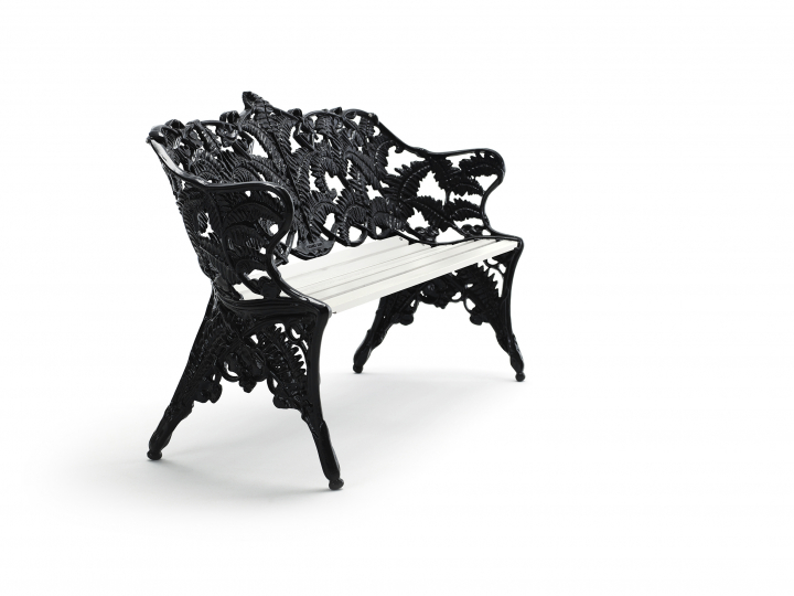 Classic Soffa - Svart/vitlackerad Furu