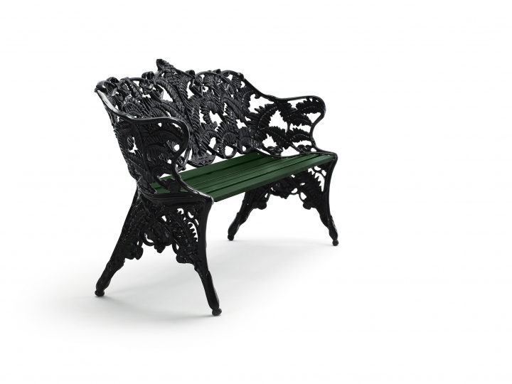 Classic Soffa - Svart/grönlackerad Furu