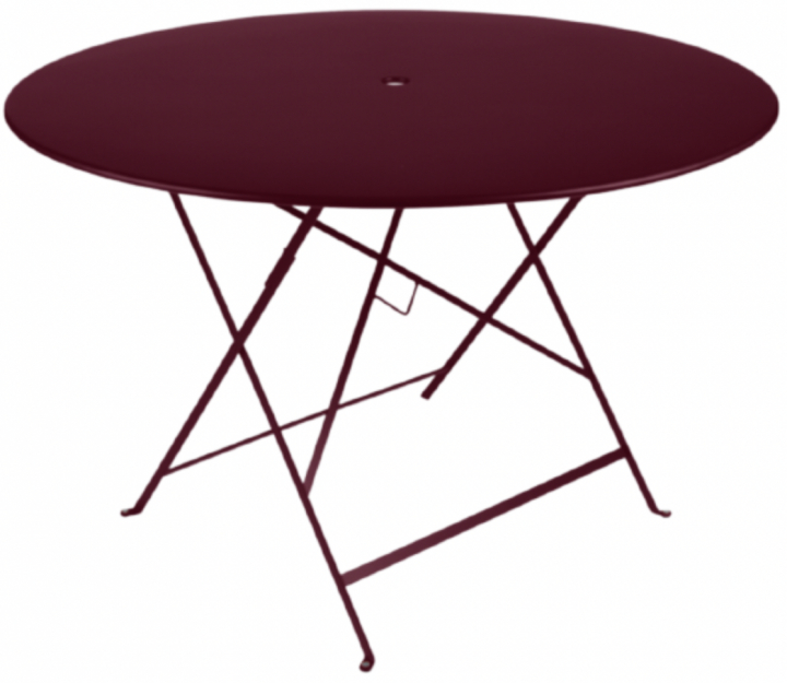 Bistro fällbord Ø 117 cm - black cherry i gruppen Utemöbler / Bord / Cafébord hos Sommarboden i Höllviken AB (0237B9)