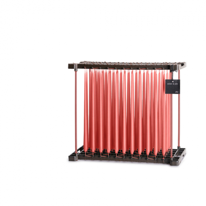 Lackade kronljus 32 cm - rosehip