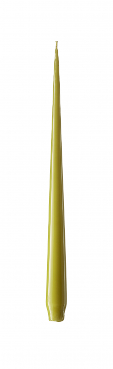 Lackade Kronljus 32 Cm - Pure Wasabi