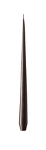 Lackade kronljus 32 cm - espresso