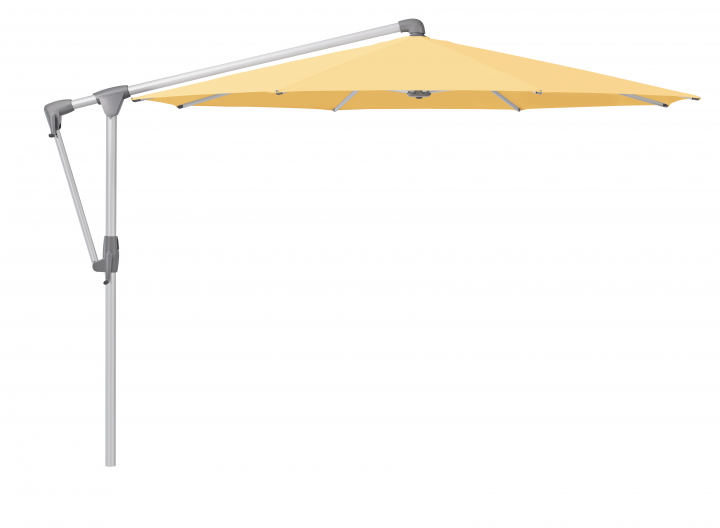 Sunwing Casa parasoll Ø3 m anodizerad aluminium - straw (tygkvalitet 4