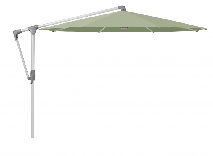 Sunwing Casa parasoll Ø3 m anodizerad aluminium - pistacchio (tygkvali