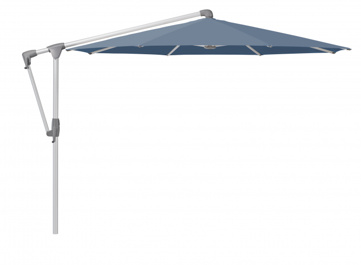 Sunwing Casa parasoll Ø3 m anodizerad aluminium - waterfall (tygkvalit