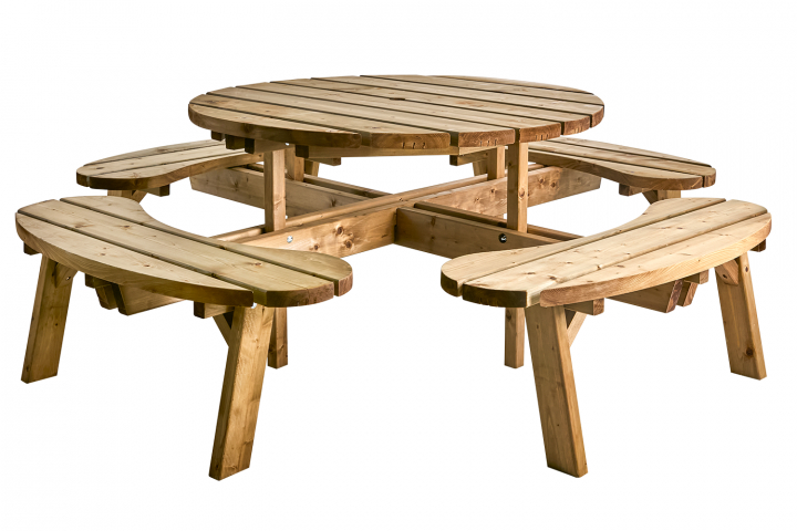 Hasslebro picnic-set - brun furu