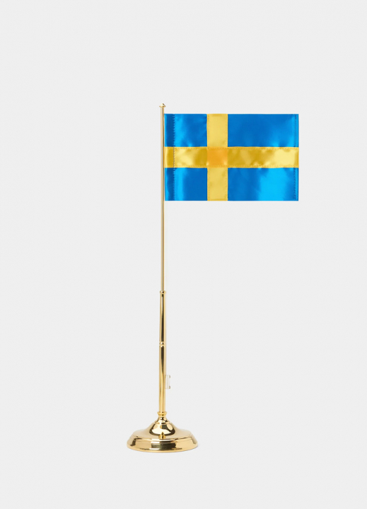 Flaggstång klassisk - mässing