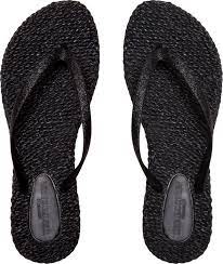 Flip Flops med gliltter, 37 - black