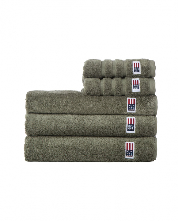 Badhandduk 70x130 Cm - Dusty Olive