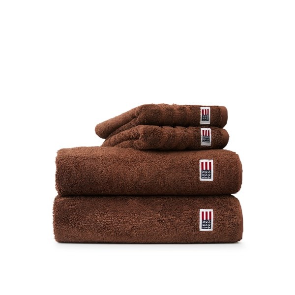 Handdukar, flera storlekar - hazel brown i gruppen Inredning / Textilier / Handdukar hos Sommarboden i Höllviken AB (10002068)
