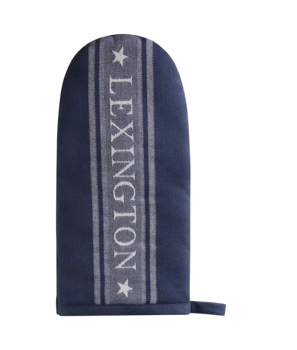 Icons grytvante med jacquardstjärna - dress blue/white