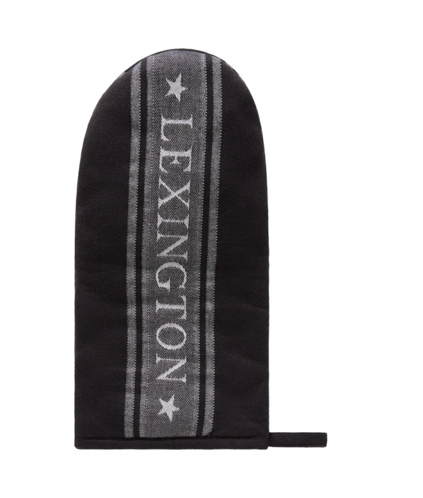 Icons grytvante med jacquardstjärna - black/white