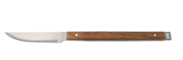 BBQ Tool Knife / kniv - rostfritt stål / teak i gruppen Grillar / Röshults / Utekök hos Sommarboden i Höllviken AB (100077-R)
