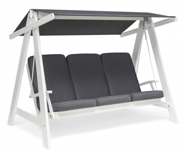 Aspö Hammock - vit/gråsvart