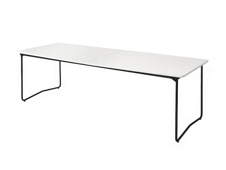 Bord B31 230 - vitlackad ek/svart