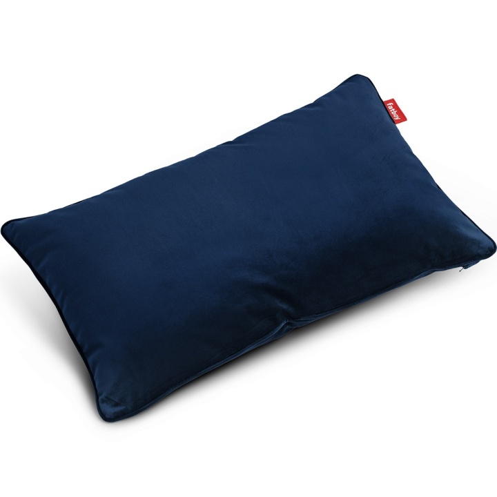 Pillow king velvet - dark blue i gruppen Inredning / Textilier / Kuddar & Plädar hos Sommarboden i Höllviken AB (103109-FB)