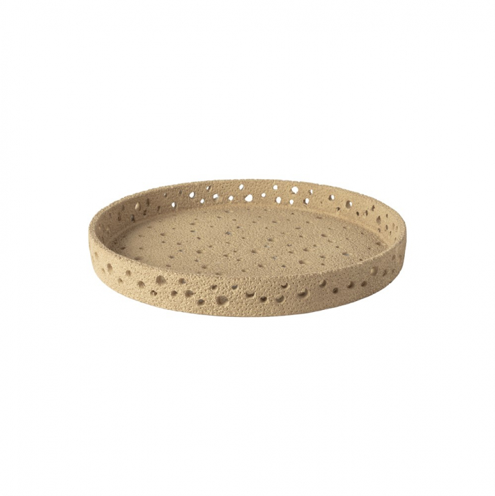 Darri fat Ø 33 cm - beige