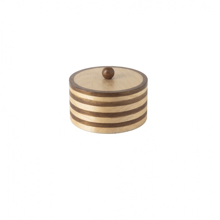 Enzo burk m. lock, large- natur/brun