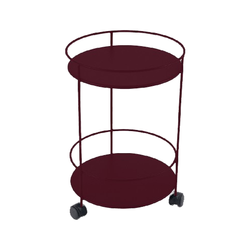 Guinguette Sidobord M Hjul - Black Cherry