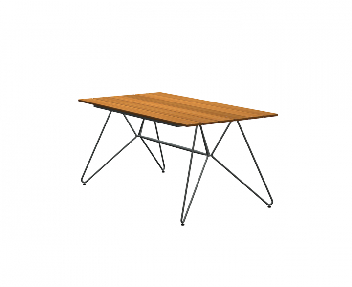 SKETCH Matbord 160x88 Cm - Bamboo/grey