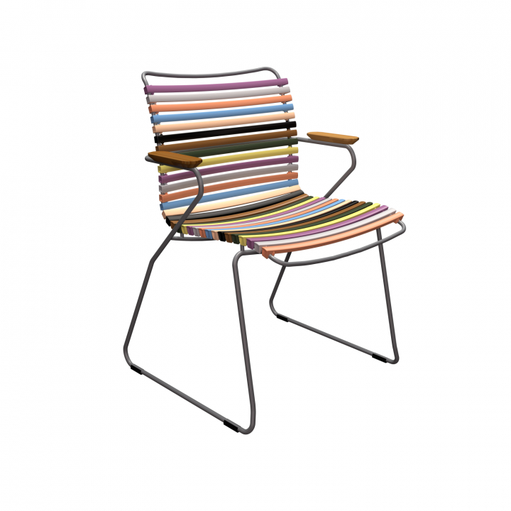 Click Karmstol - Multi Color 1/bamboo