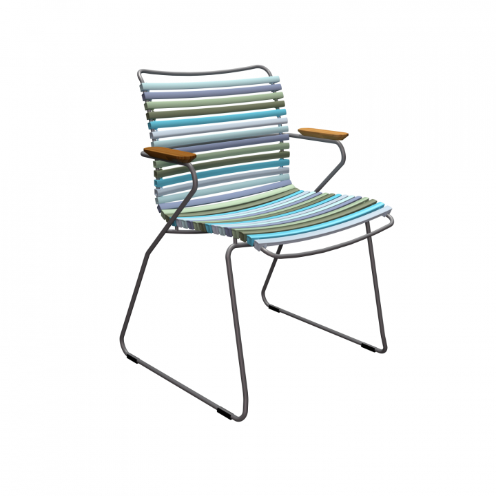 Click Karmstol - Multi Color 2/bamboo