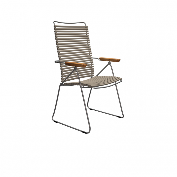CLICK positionsstol - beige/grey