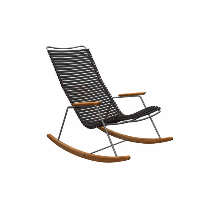 CLICK gungstol - black/bamboo