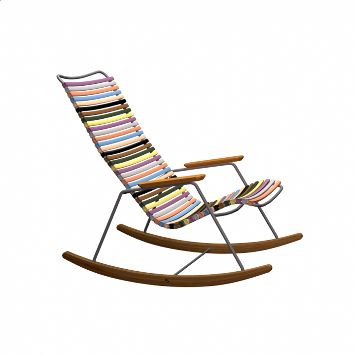 CLICK gungstol - multi color/bamboo