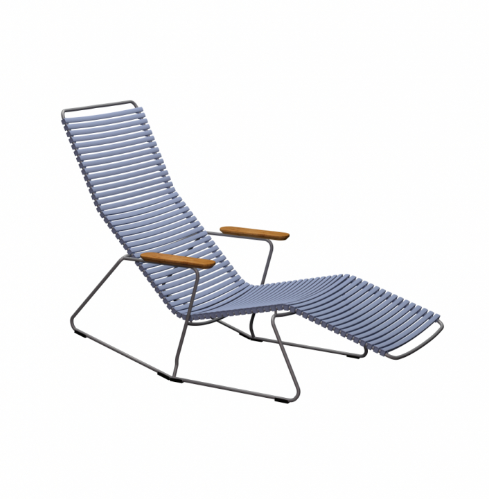 CLICK däckstol - pigeon blue/grey
