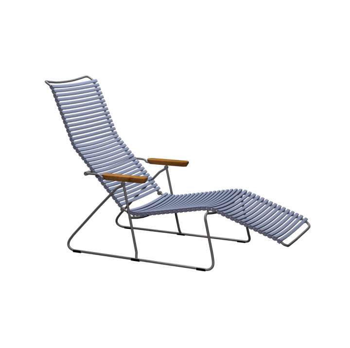CLICK solsäng - pigeon blue/grey