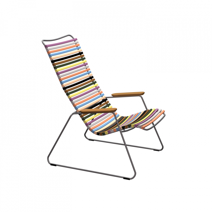 Click Loungestol - Multi Color 1/bamboo