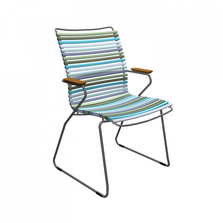 Click Matstol Hög Rygg - Multi Color 2/bamboo