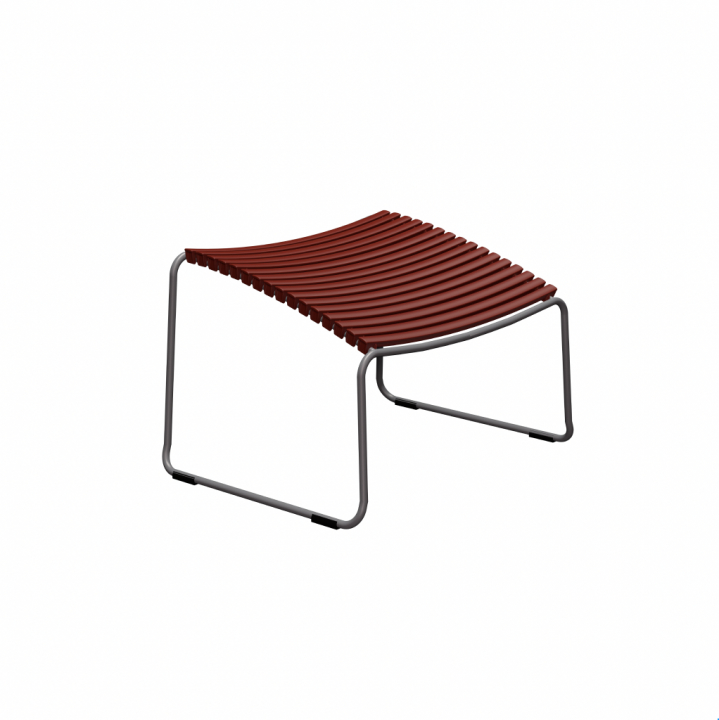 CLICK fotpall - paprika/grey