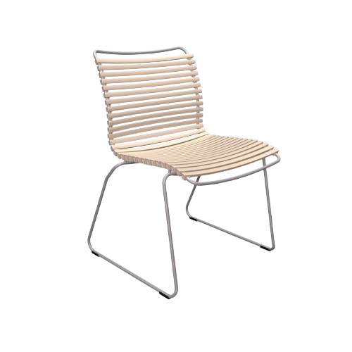 CLICK matstol - beige/grey