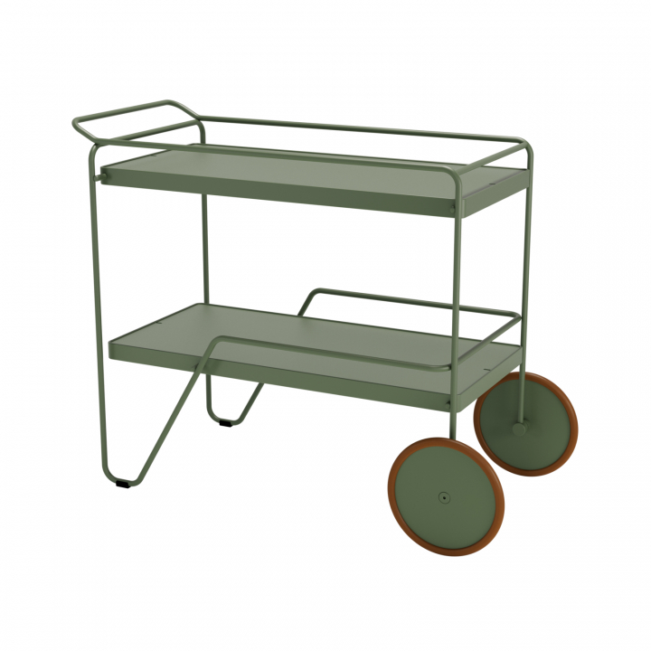 CLICK serveringsvagn - olive green