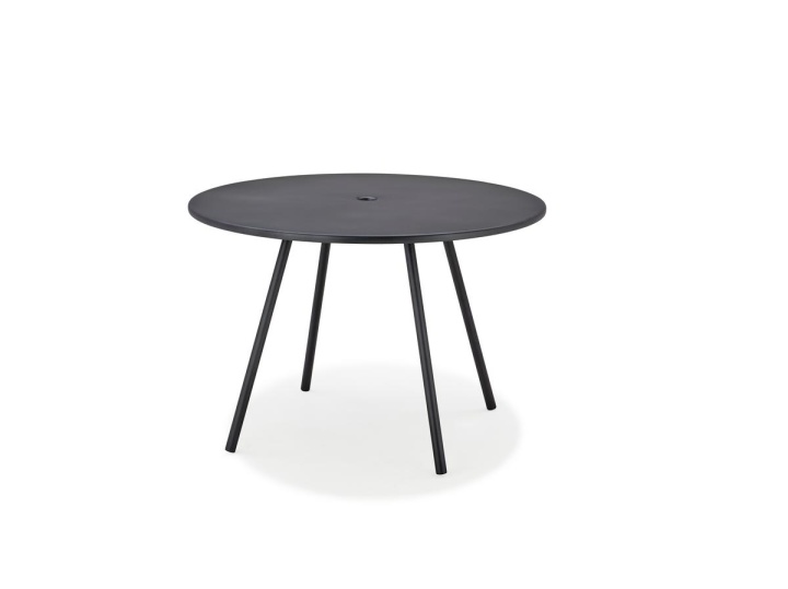 Area bord Ø 110 cm - lavagrå i gruppen Utemöbler / Material / Aluminiummöbler / Matbord - Aluminiummöbler hos Sommarboden i Höllviken AB (11010AL)
