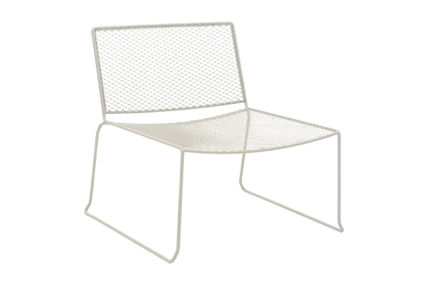 Haru loungefåtölj - pearl white