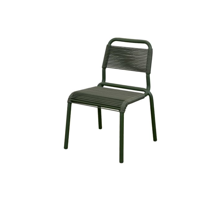 Al Dente stol, stapelbar - dark green/dark green