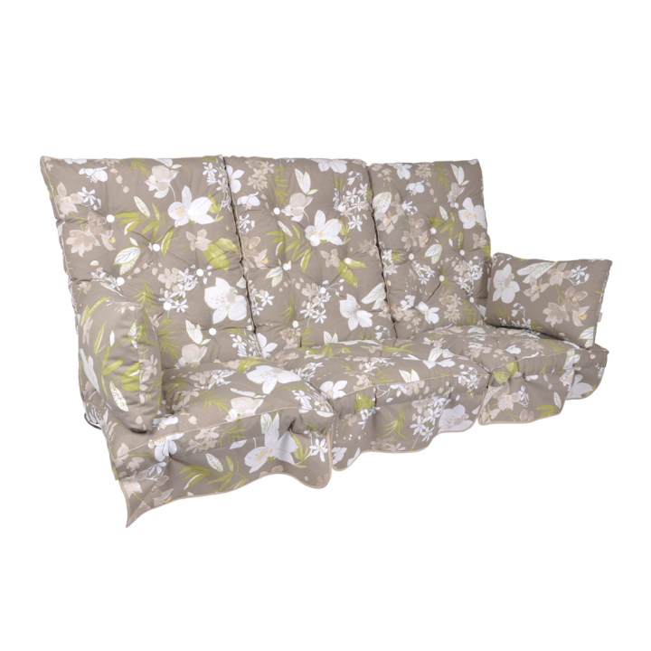Hammockset, Hög Rygg - Beige Botanical