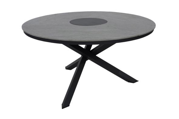Kenora matbord - antracit i gruppen Utemöbler / Material / Aluminiummöbler / Matbord - Aluminiummöbler hos Sommarboden i Höllviken AB (1187-7-7)