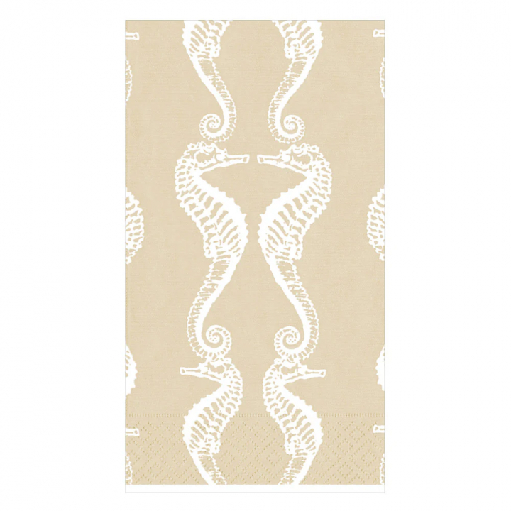 Seahorses Sand servetter, 15-pack