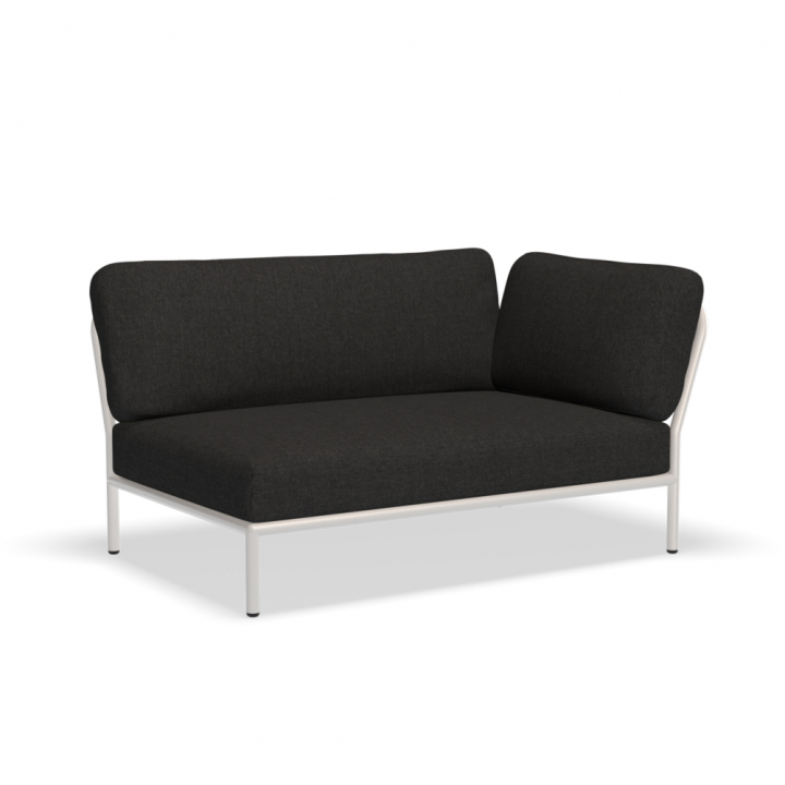 LEVEL avslut, höger - sooty grey/muted white