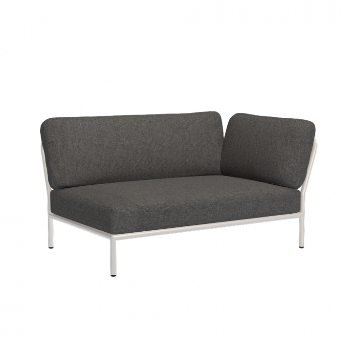 LEVEL avslut, höger - dark grey/muted white