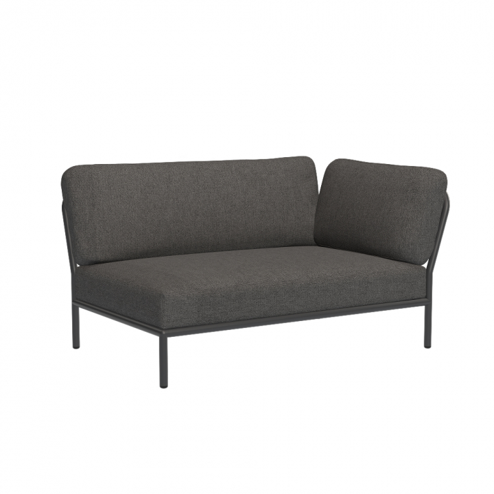 LEVEL avslut, höger - dark grey/dark grey