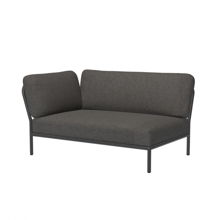 LEVEL avslut, vänster - dark grey/dark grey