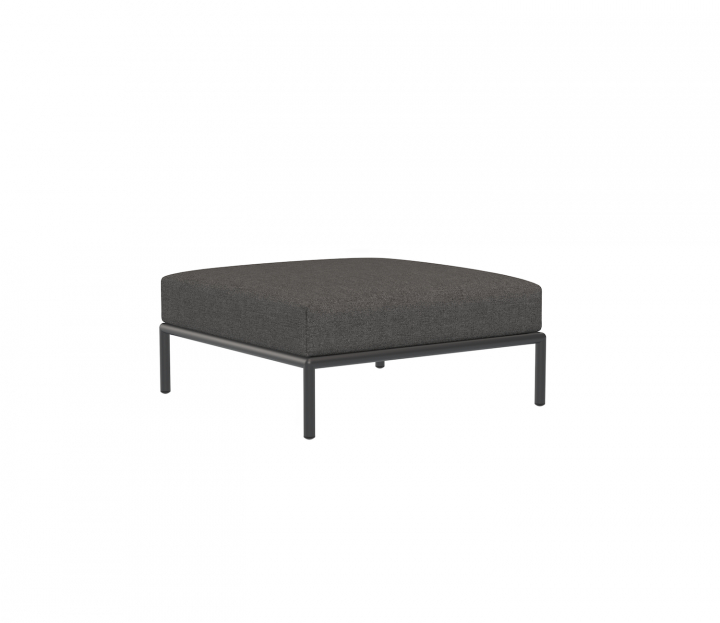 LEVEL Ottoman/pall - Dark Grey/basic