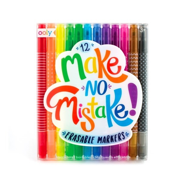 Make no misstakes erasable pencils i gruppen Jul / Julklappar / Till barnen hos Sommarboden i Höllviken AB (130-046)