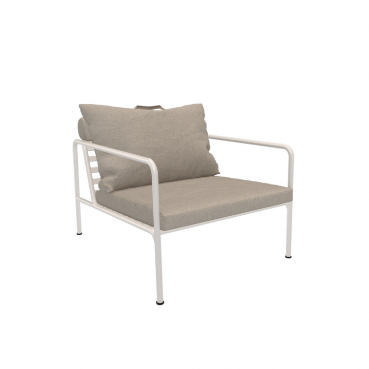 AVON loungefåtölj - ash/muted white